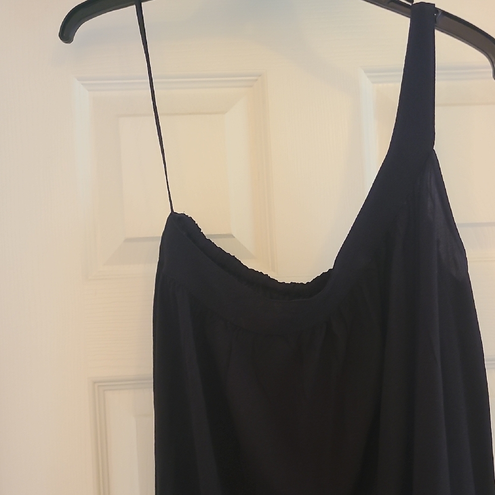 BN Elegant Black Old Navy One-Shoulder Dress In a Sz. M Perfect For The Holidays